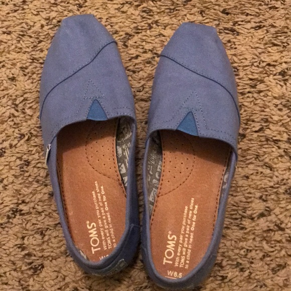 Toms Shoes - Blue Toms *PRICE DROPPED*
